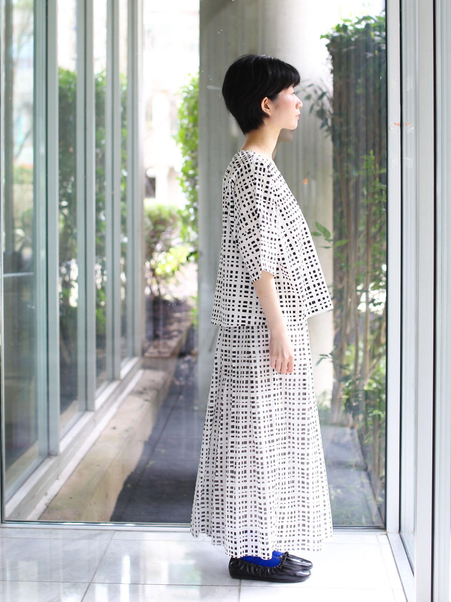 Hannoh Wessel Shirt Skylar - Black Check