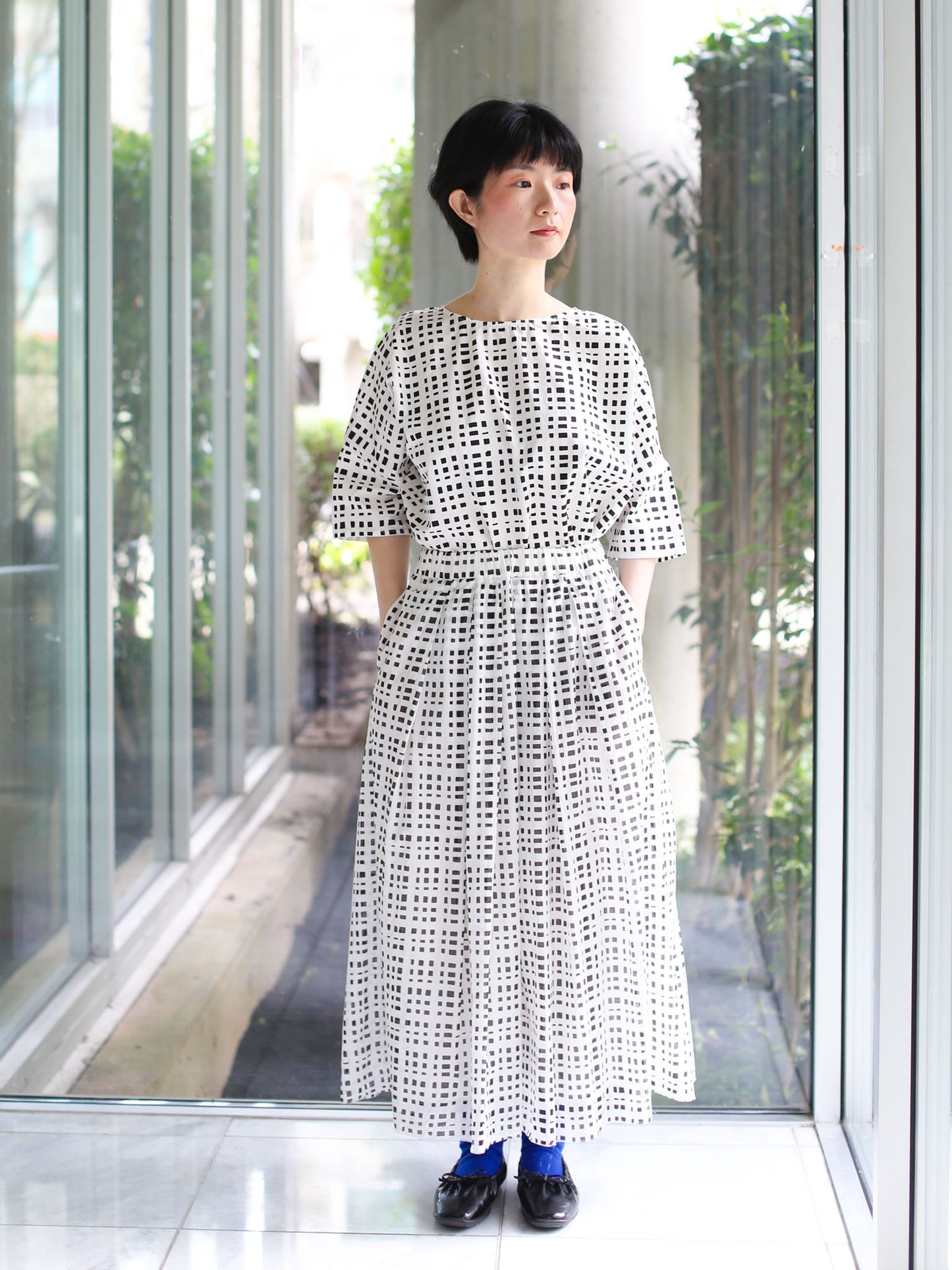 Hannoh Wessel Skirt Joyce - Black Check