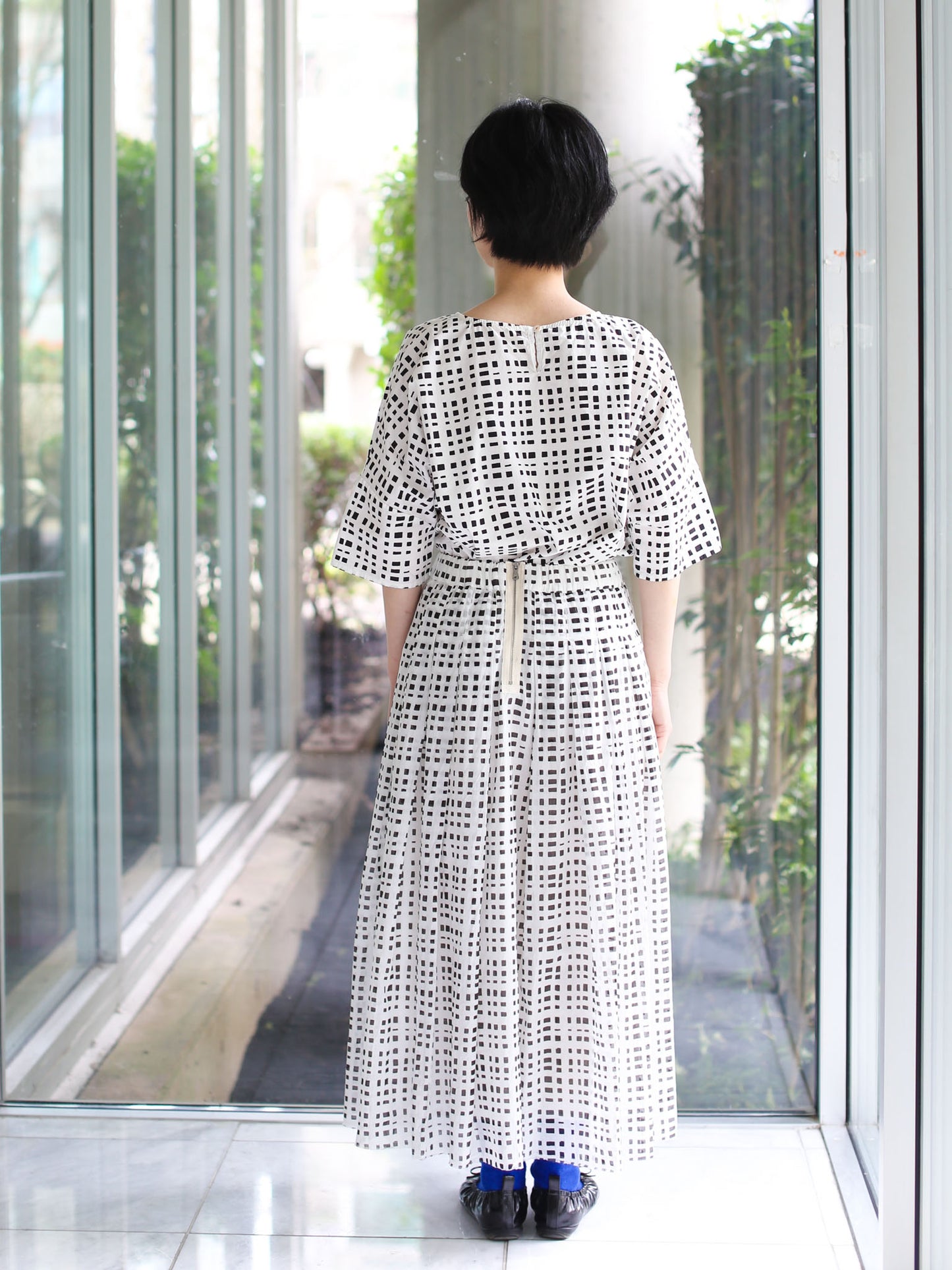 Hannoh Wessel Skirt Joyce - Black Check