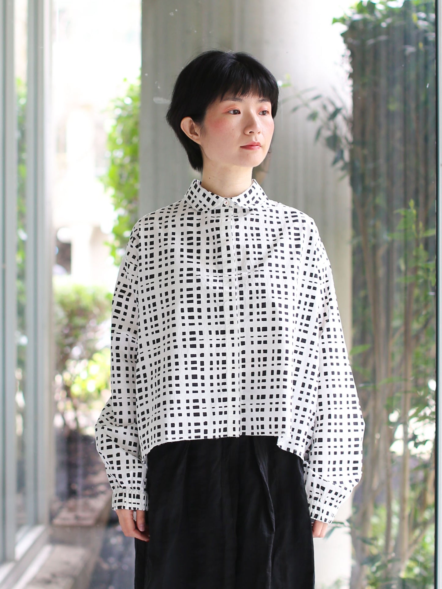 Hannoh Wessel Shirt Stellar - Black Check