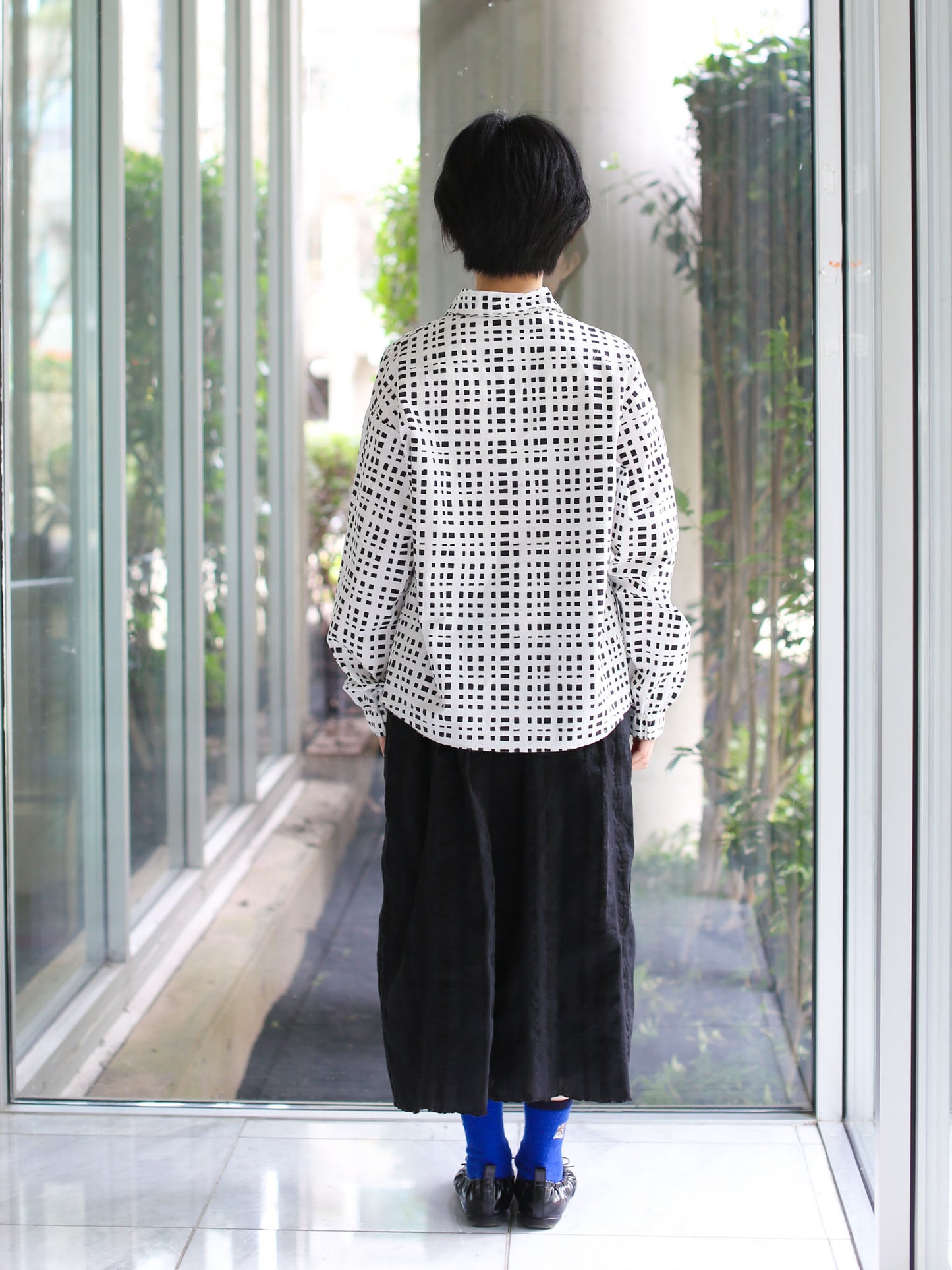 Hannoh Wessel Shirt Stellar - Black Check