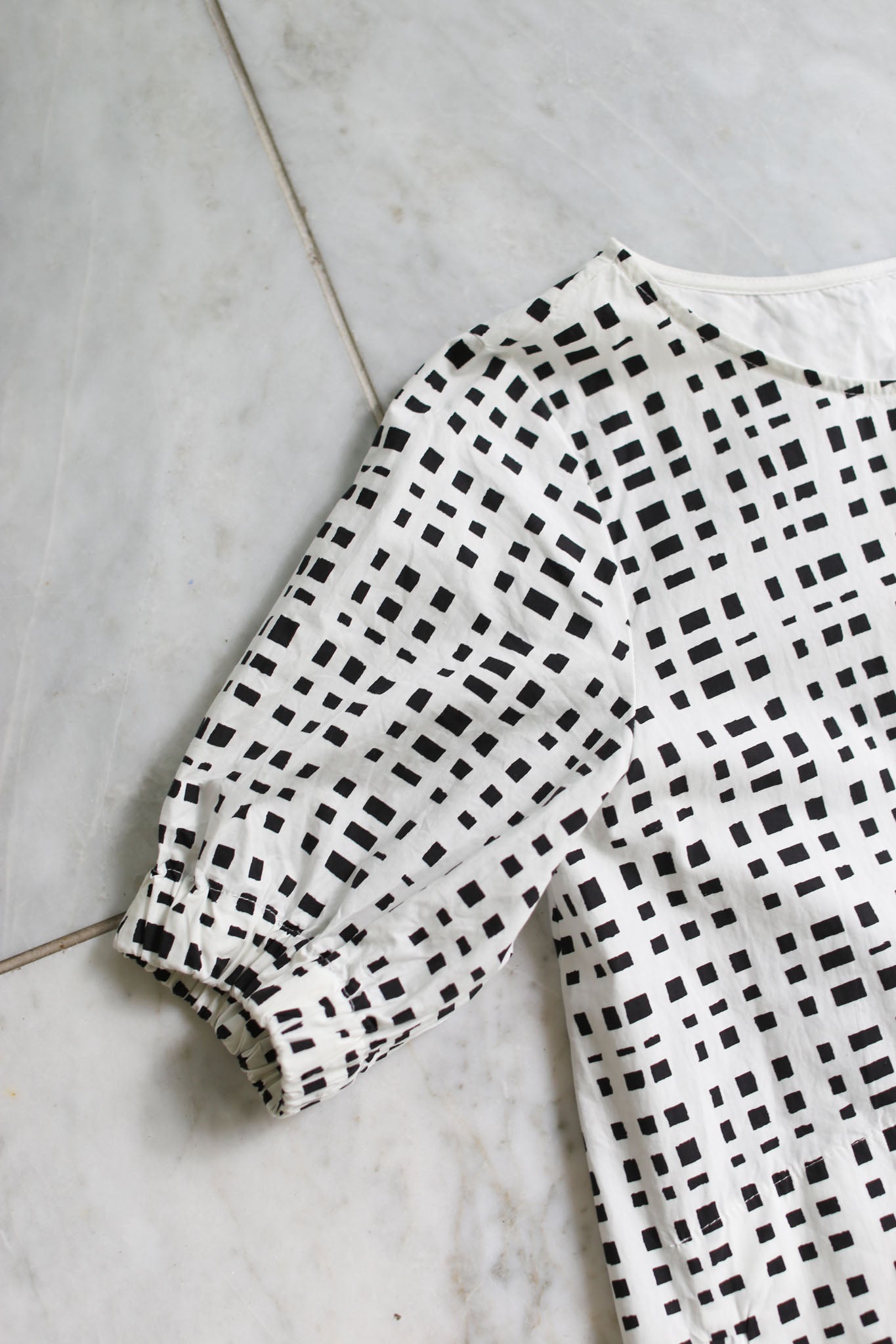 Hannoh Wessel Dress Daphane - Black Check