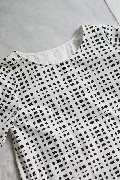 Hannoh Wessel Dress Daphane - Black Check