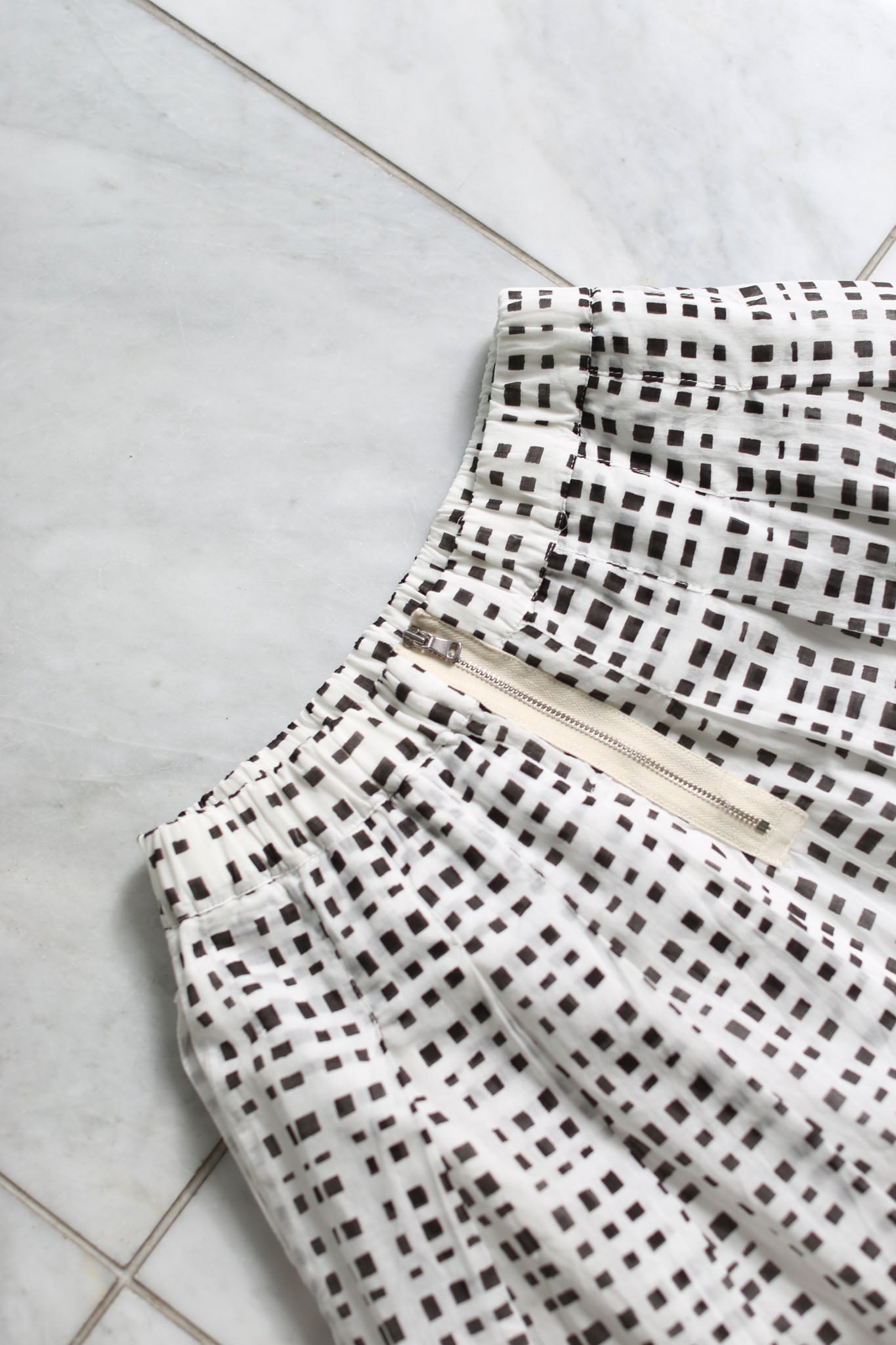 Hannoh Wessel Skirt Joyce - Black Check