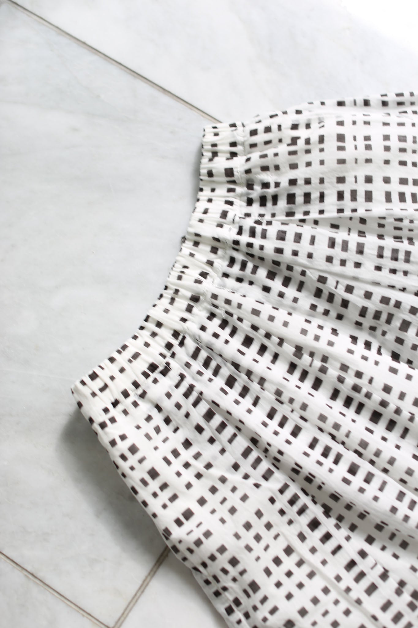 Hannoh Wessel Skirt Joyce - Black Check