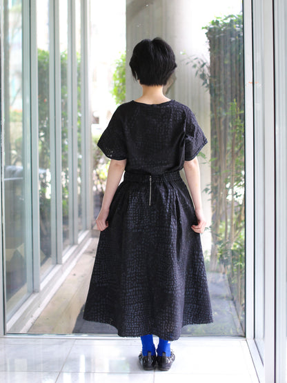 Aequamente Dot Pattern Shirt - Black 26130