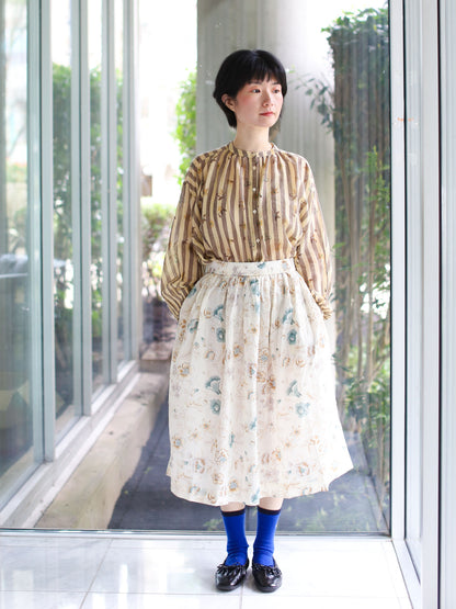 Bsbee Gemma Skirt - Nat/Petro