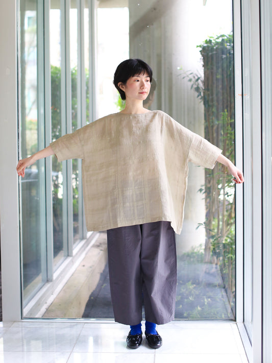 evam eva Linen Pullover - Beige