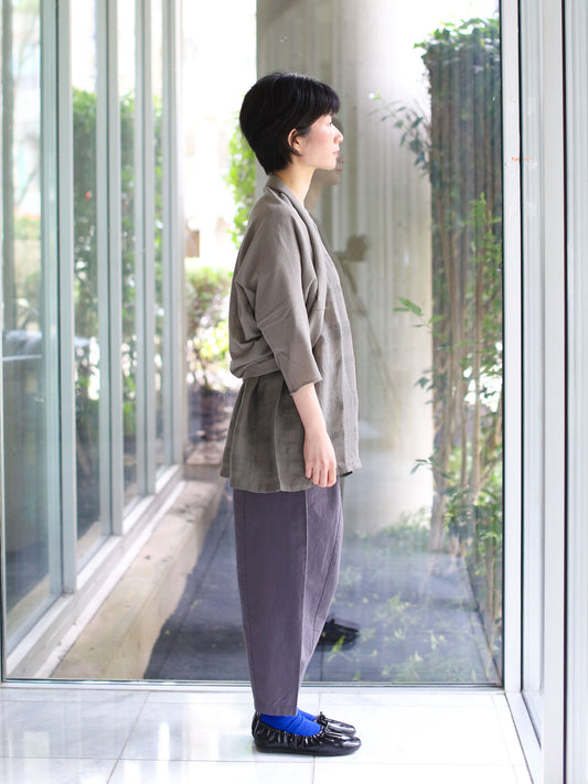 evam eva Cotton Bolero - Otter Gray