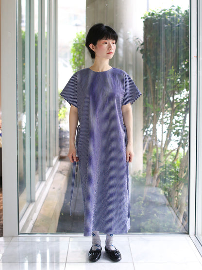 Nicholson & Nicholson Eve-CC Dress - Navy Stripe