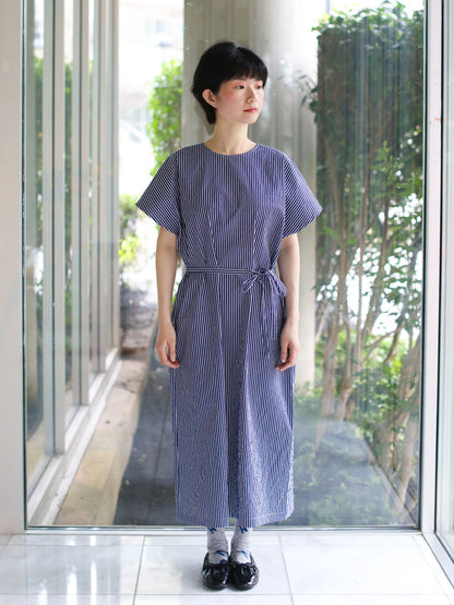 Nicholson & Nicholson Eve-CC Dress - Navy Stripe