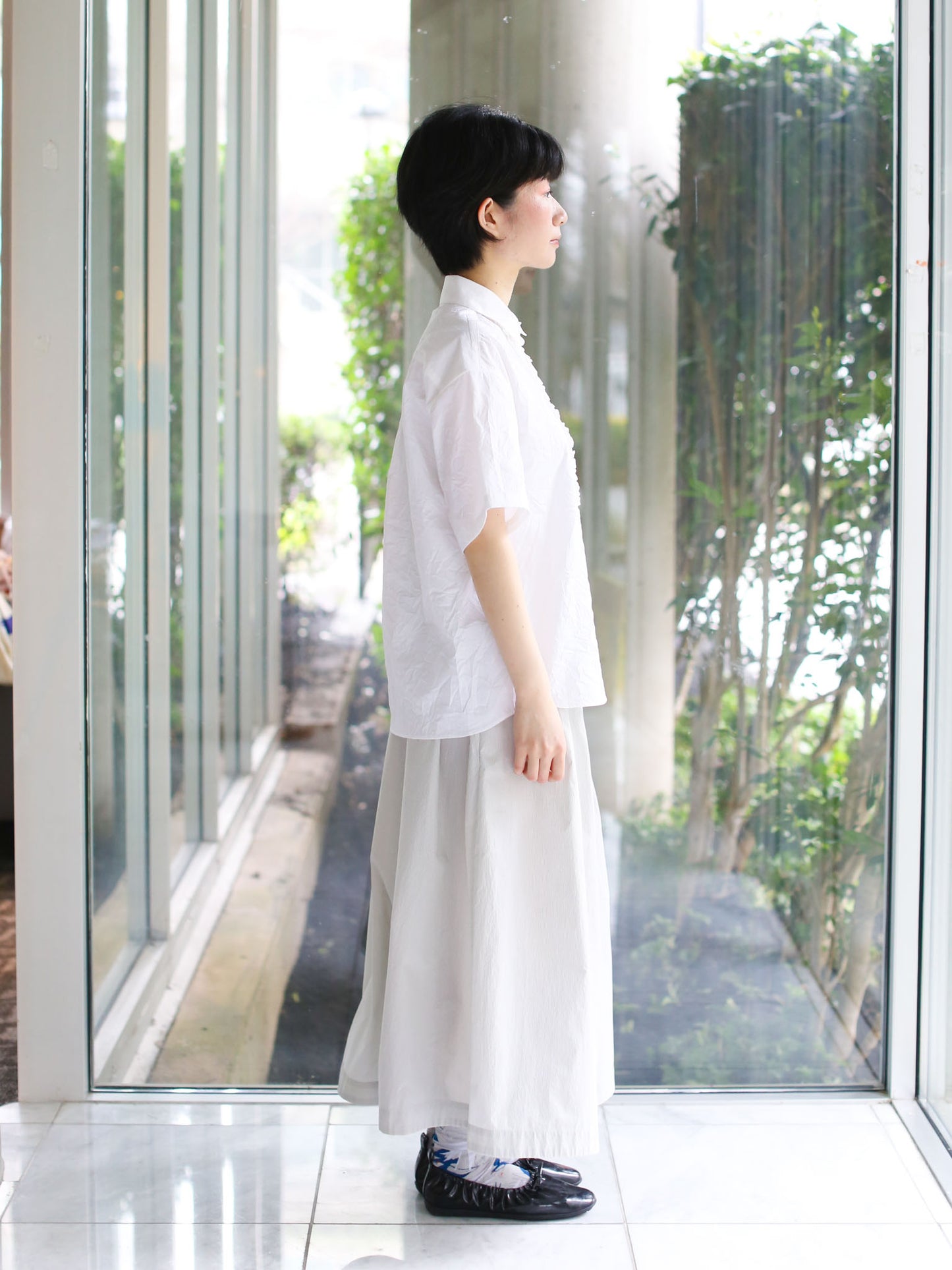Nicholson & Nicholson Iris-CC Shirt - White
