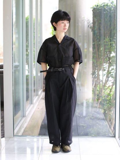 And Wander Sheer Ripstop Sarousel Pants - Black