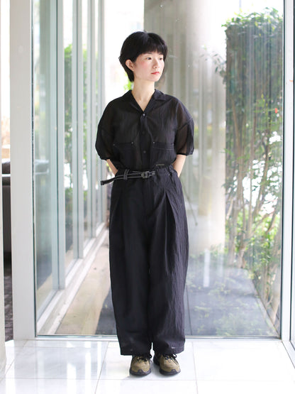 And Wander Sheer Ripstop Sarousel Pants - Black