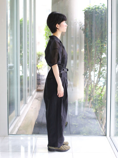 And Wander Sheer Ripstop Sarousel Pants - Black