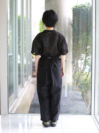 And Wander Sheer Ripstop Sarousel Pants - Black