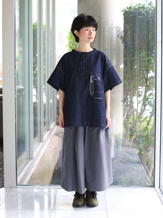 And Wander Dry Easy Denim Pullover