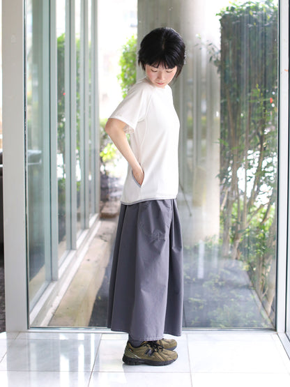 And Wander Dry Jersey Raglan T-Shirt - White