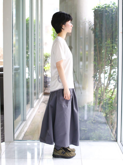 And Wander Dry Jersey Printed Pattern T-Shirt - Off-white
