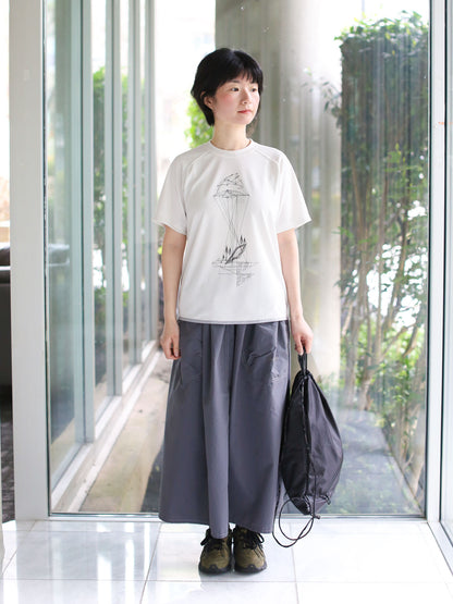 And Wander Crsip Rip Drawstring Bag - Black
