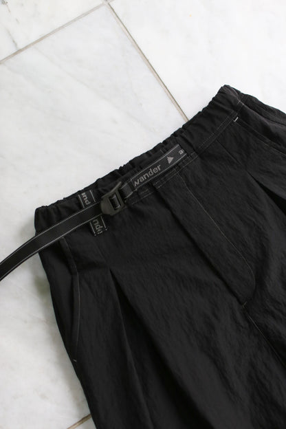 And Wander Sheer Ripstop Sarousel Pants - Black