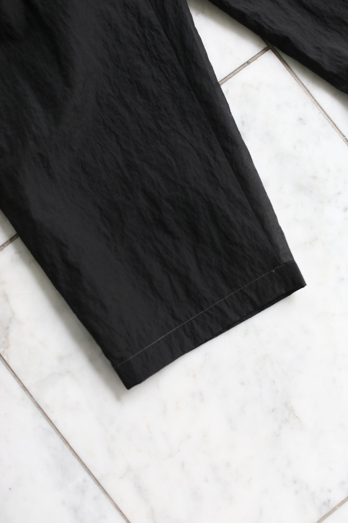 And Wander Sheer Ripstop Sarousel Pants - Black