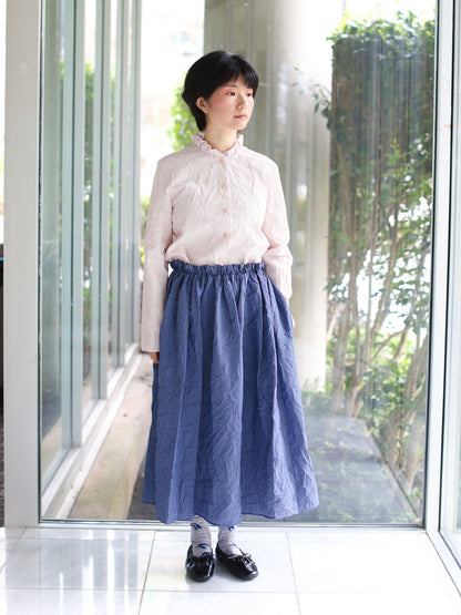 A Punto B Skirt - Sugar Blue