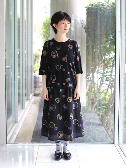 M Kyoko Knitted Pullover- Black (1099)