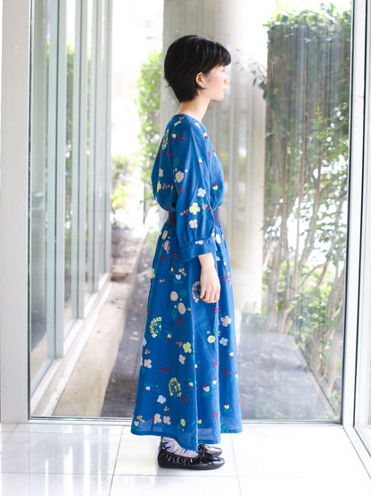 M Kyoko Woven Skirt- Blue (1076)