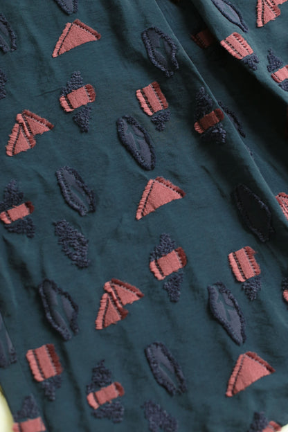 Fuga Fuga Woven Pullover - Dark Blue (7052)