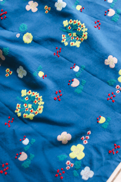 M Kyoko Woven Skirt- Blue (1076)
