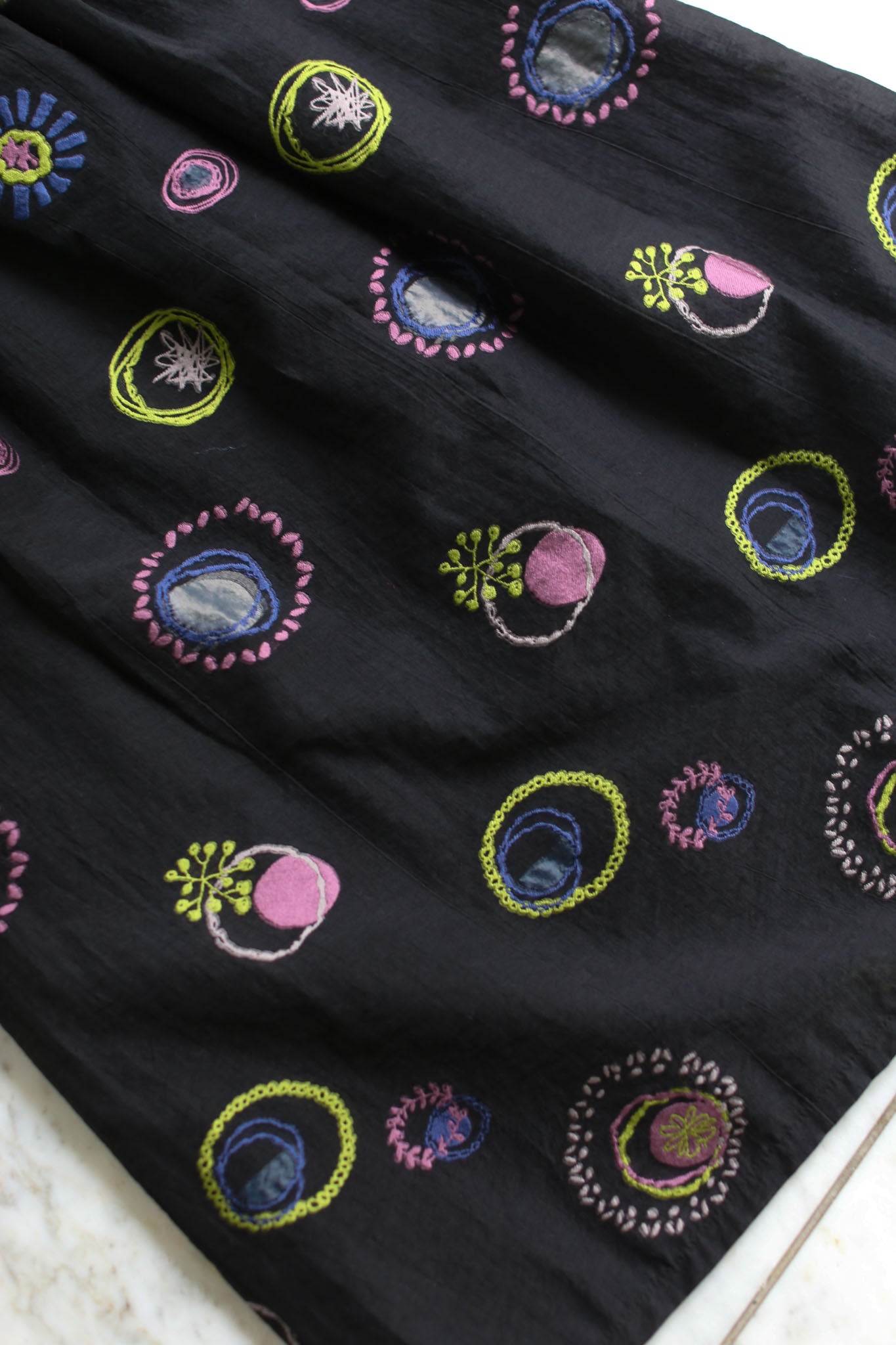 M Kyoko Woven Skirt - Black (1071)