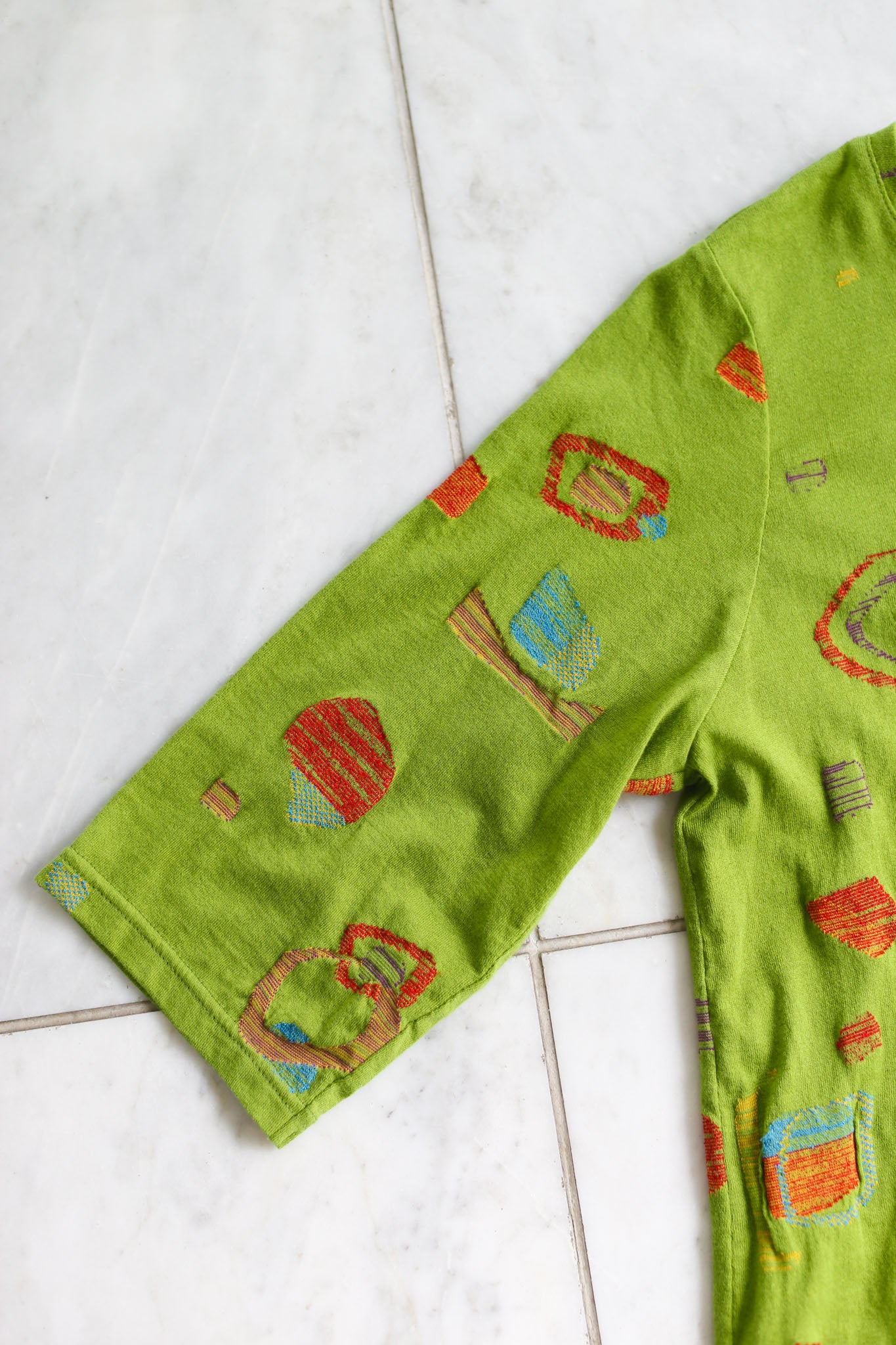 M Kyoko Knitted Pullover- Green (1099)