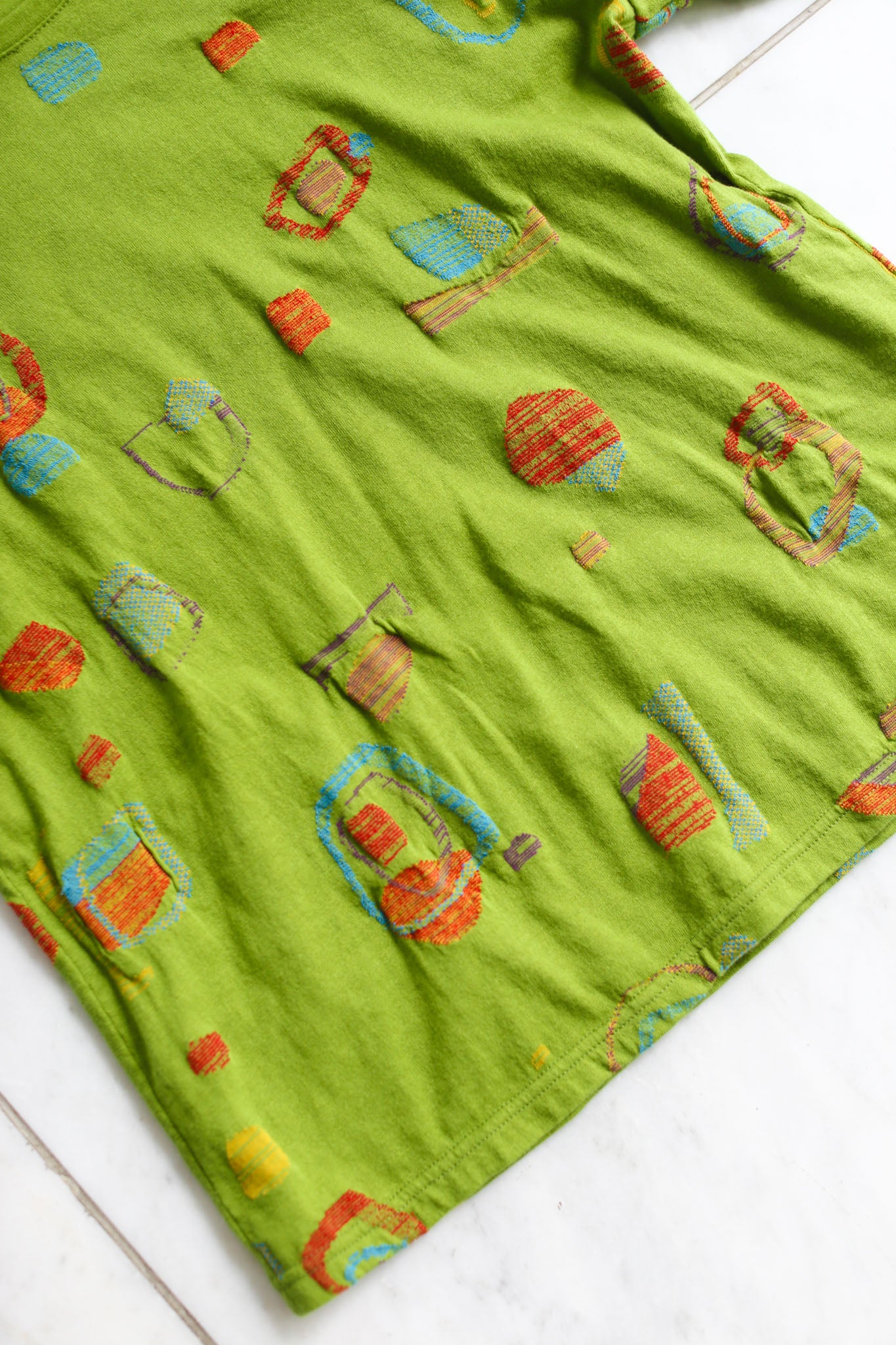 M Kyoko Knitted Pullover- Green (1099)