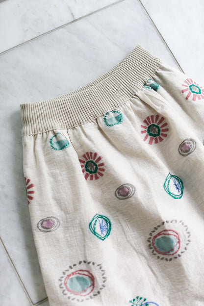 M Kyoko Woven Skirt - Beige(1071)