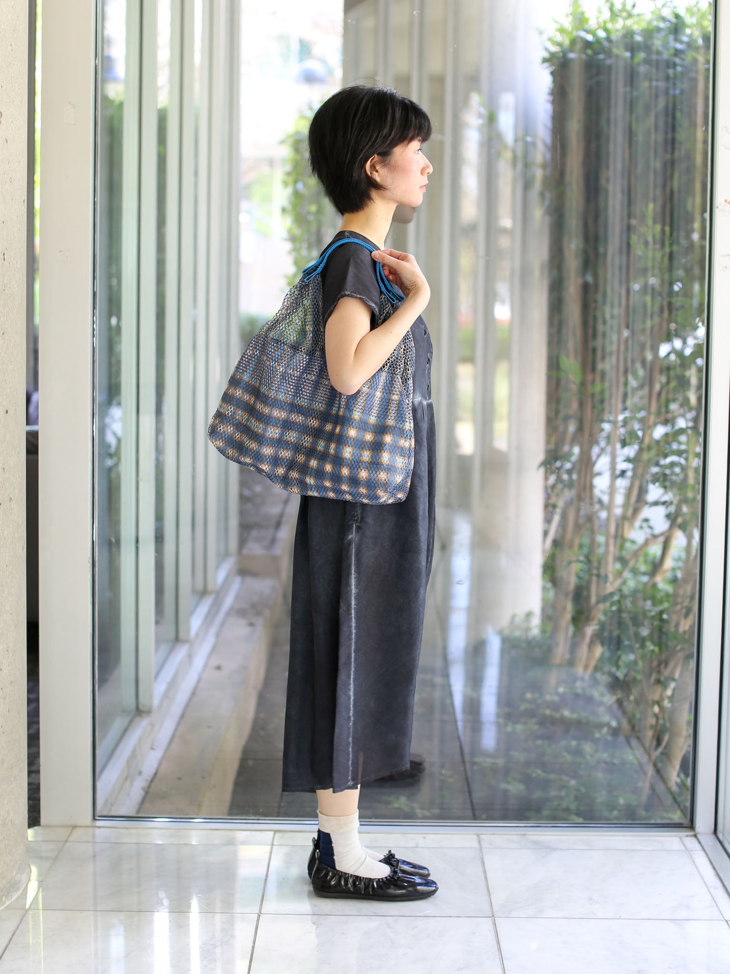 SS26 ÉPICE Paris Elziver Triangle S2606 Bag - Blue