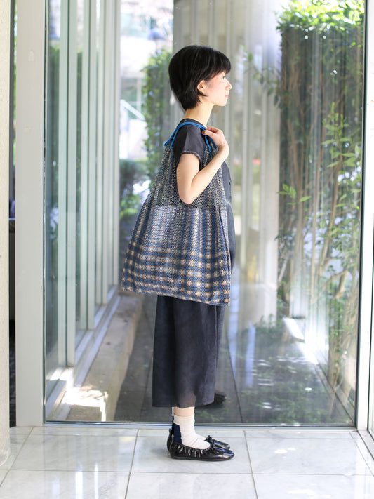 SS26 ÉPICE Paris Elziver Triangle B2606 Bag - Blue