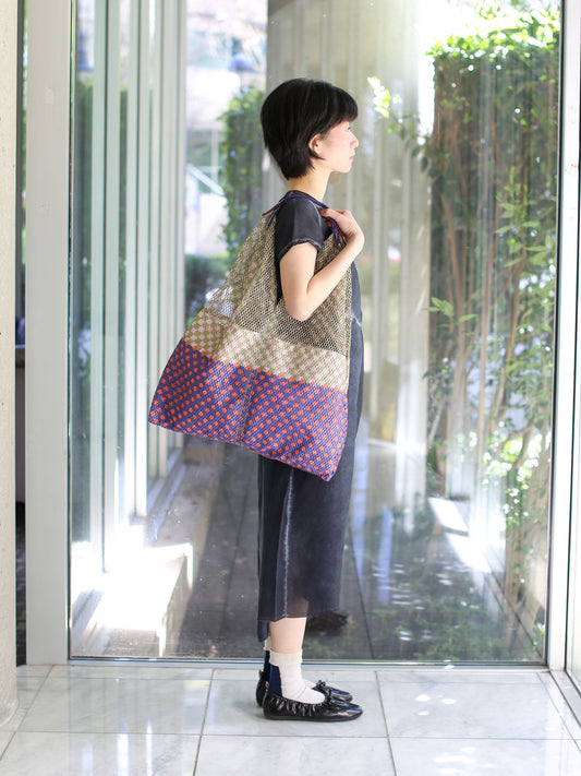 SS26 ÉPICE Paris Elziver Triangle B2638 Bag - Rosso