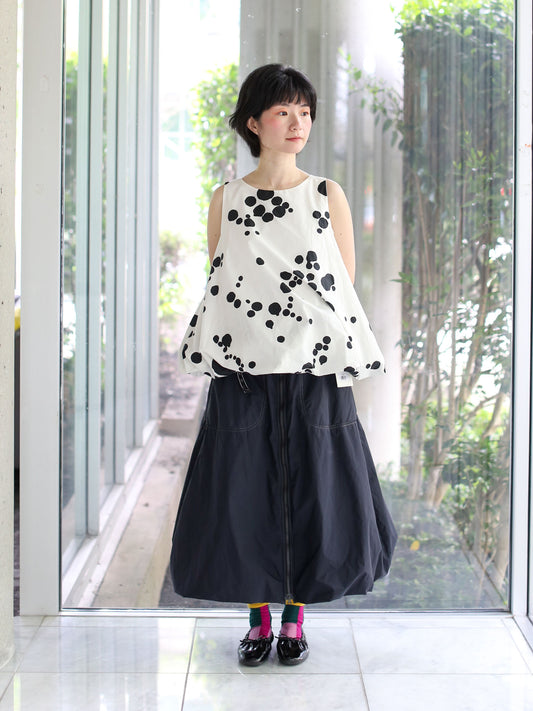 A Punto B Splash Dot Top
