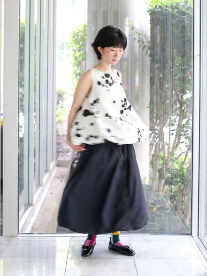 A Punto B Splash Dot Top