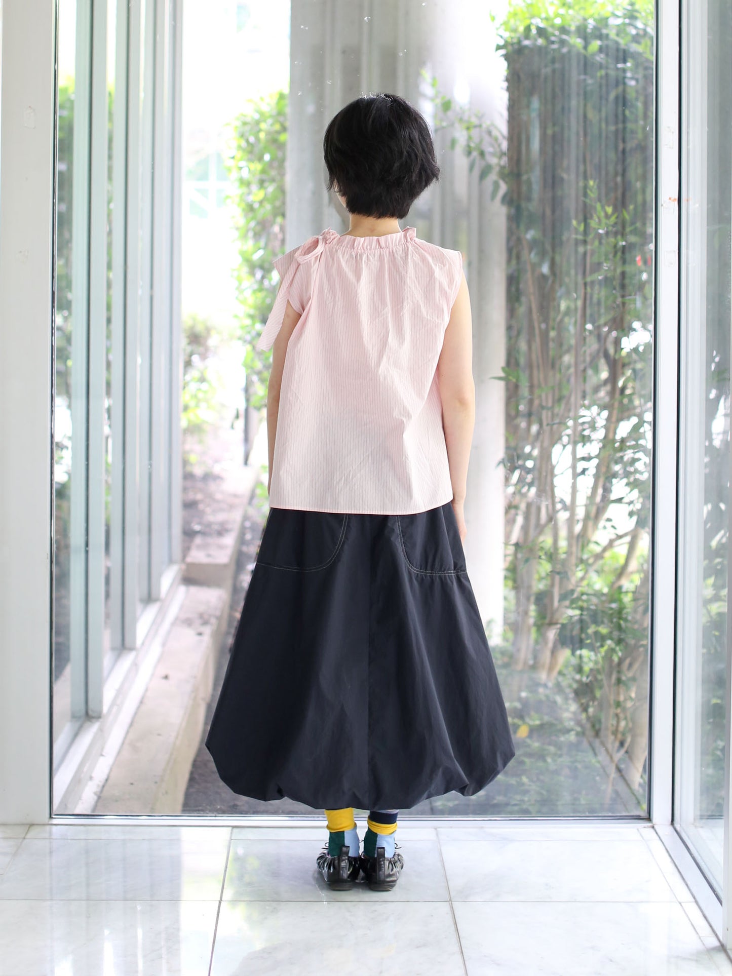 A Punto B Pink Stripe Top