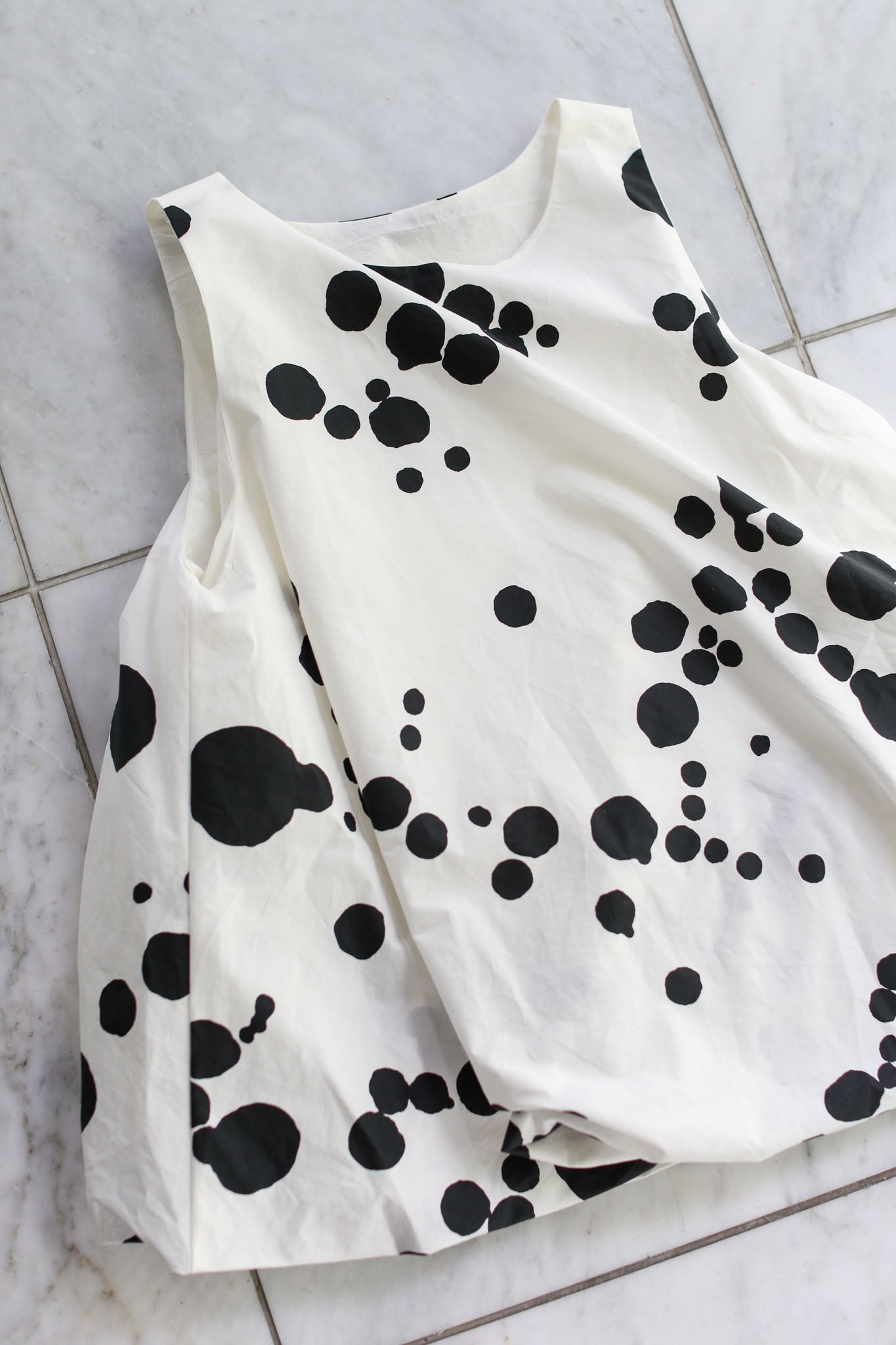 A Punto B Splash Dot Top