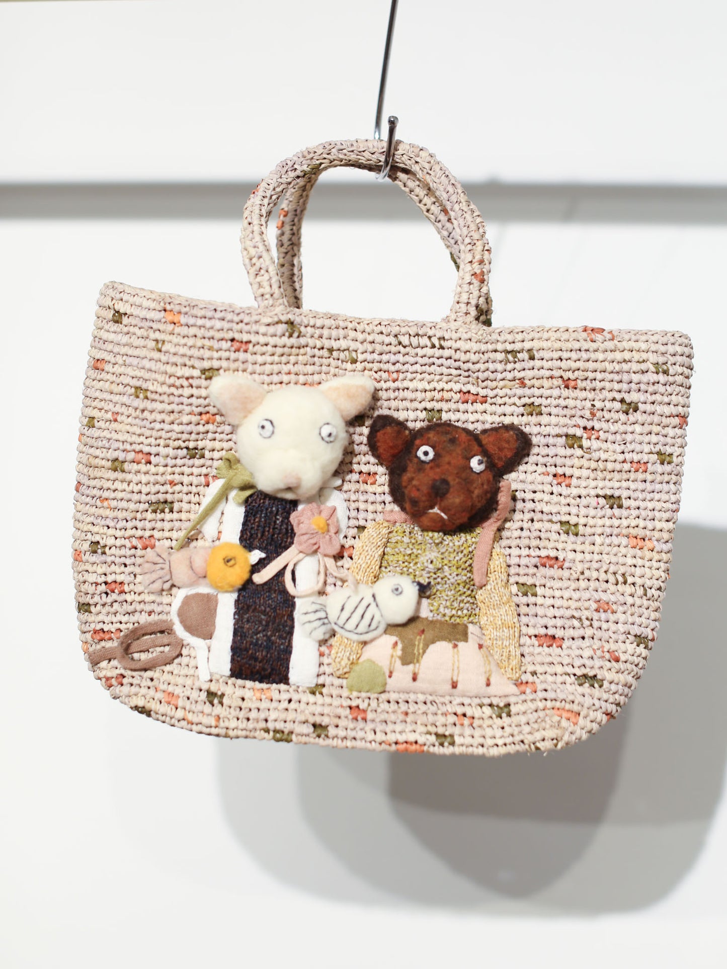 Sophie Digard Handmade Bag - s031/4974/R - Wild flower+Tay