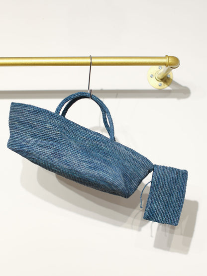 Sophie Digard Handmade Bag - s284/crch stone blue