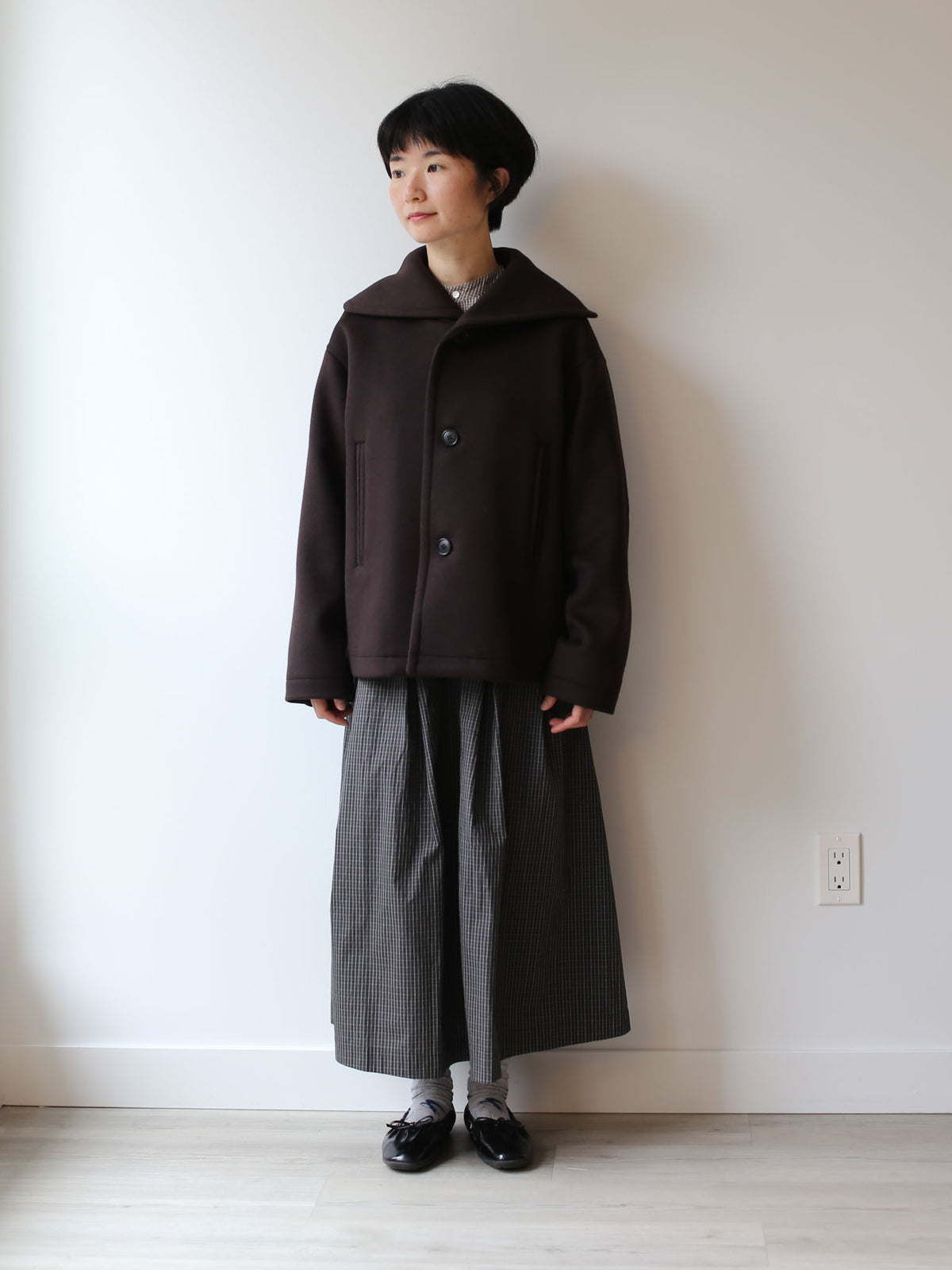 Nicholson & Nicholson My Sailor Wool Coat - Brown