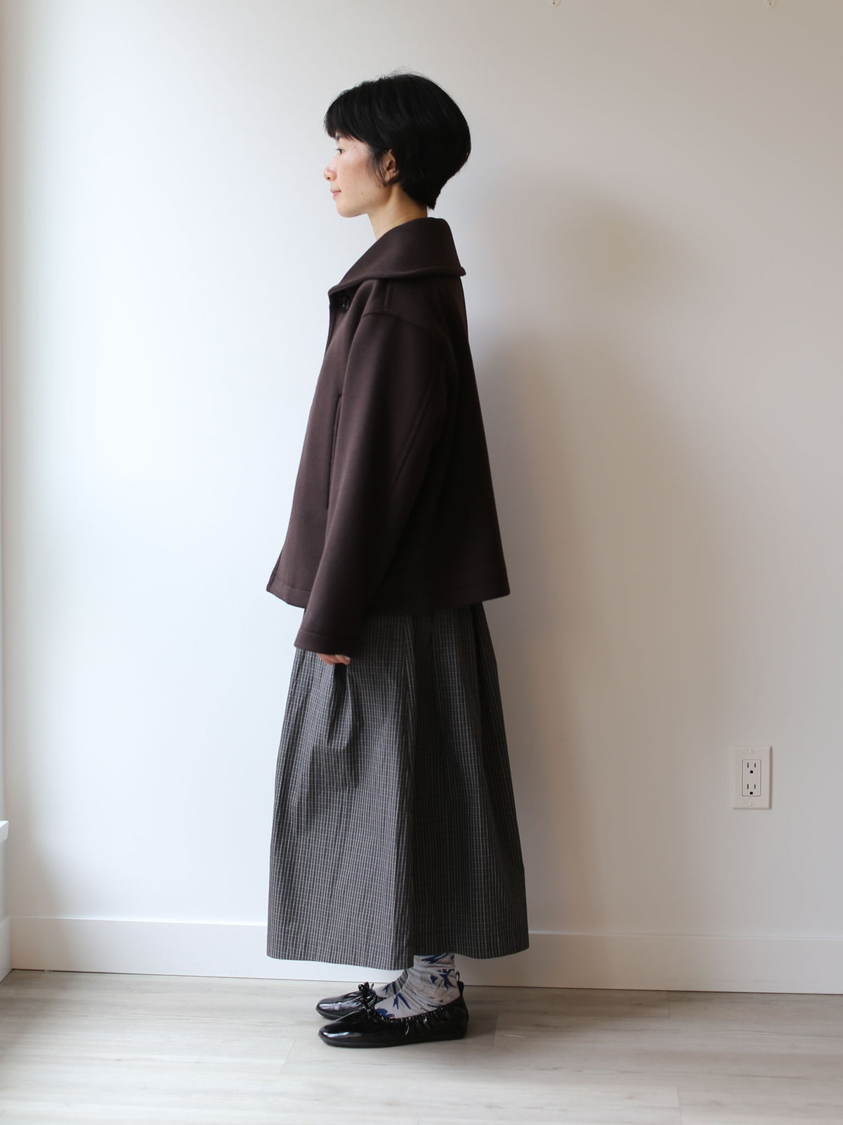 Nicholson & Nicholson My Sailor Wool Coat - Brown