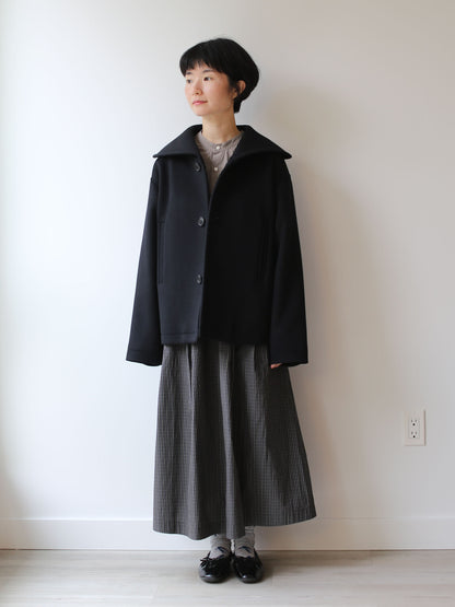 Nicholson & Nicholson My Sailor Wool Coat - Black