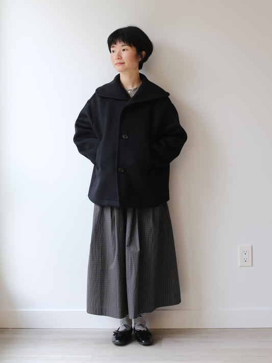 Nicholson & Nicholson My Sailor Wool Coat - Black