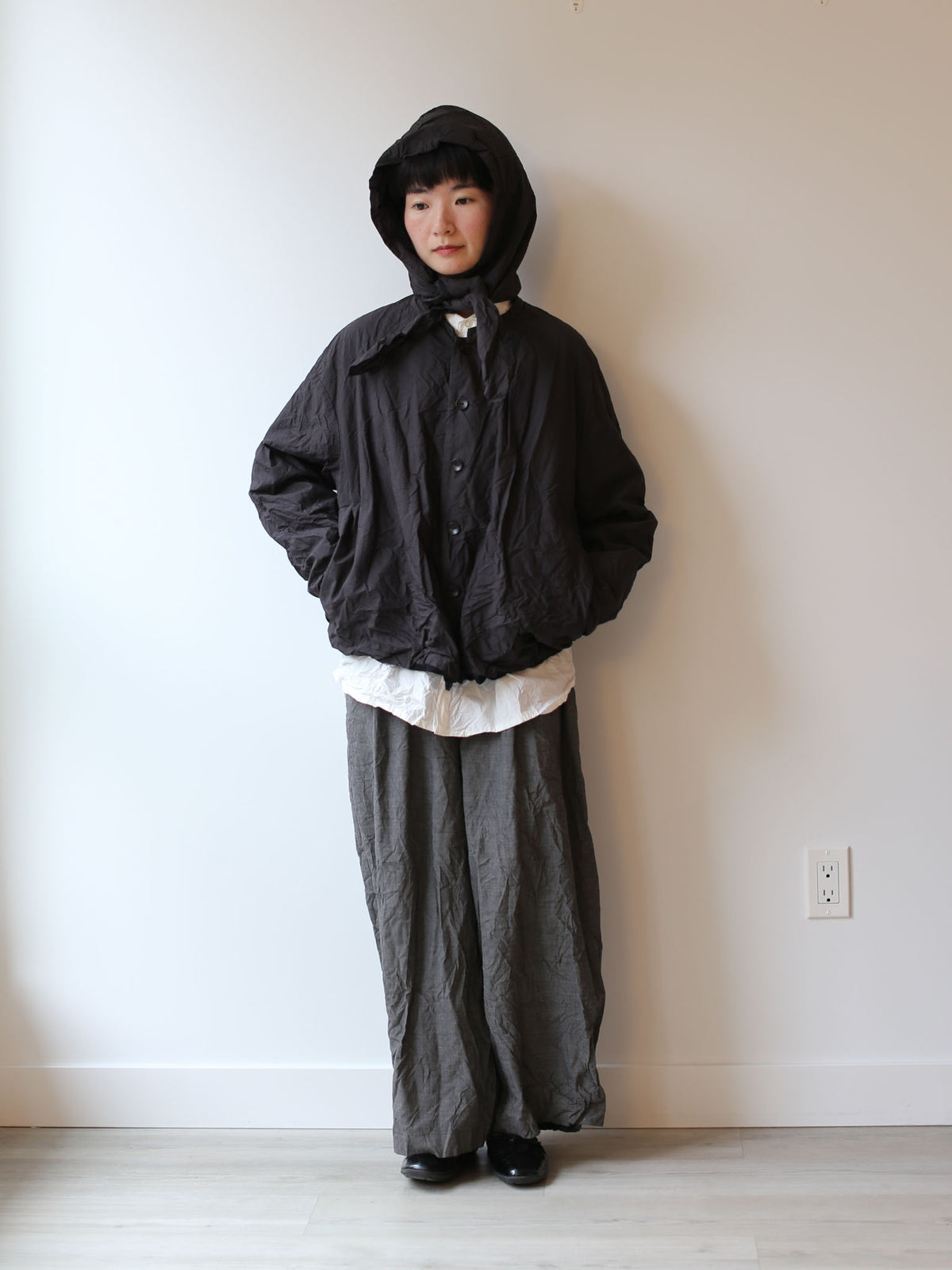 Pas de Calais Double-sided Jacket with Removable Hood