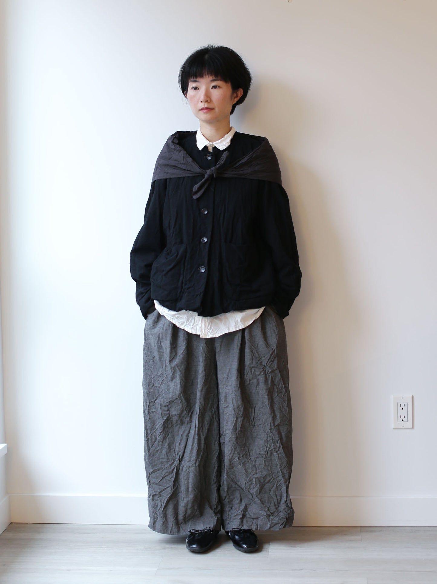 Pas de Calais Double-sided Jacket with Removable Hood